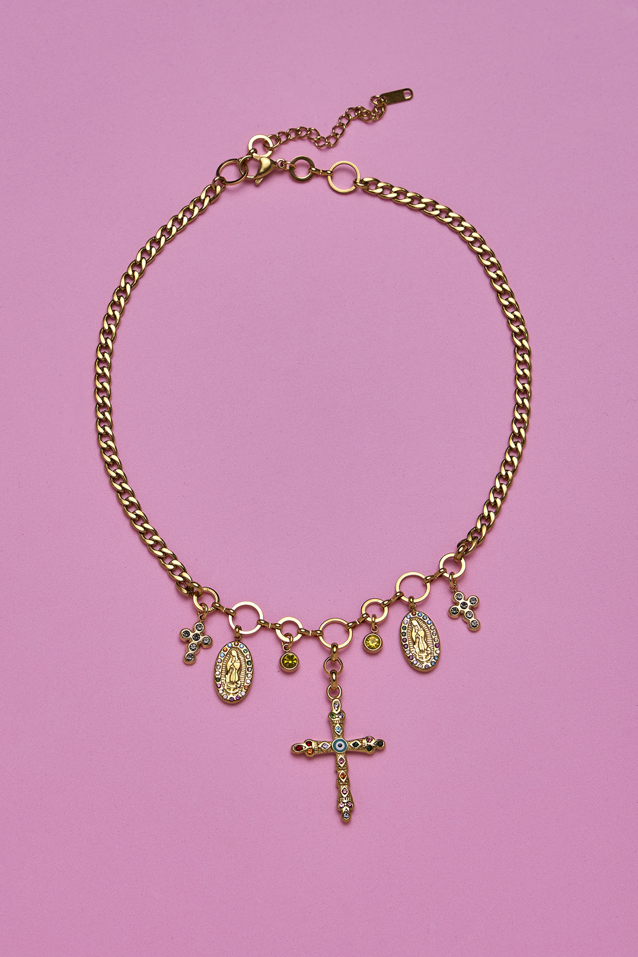 Collar Devota Multi Charms