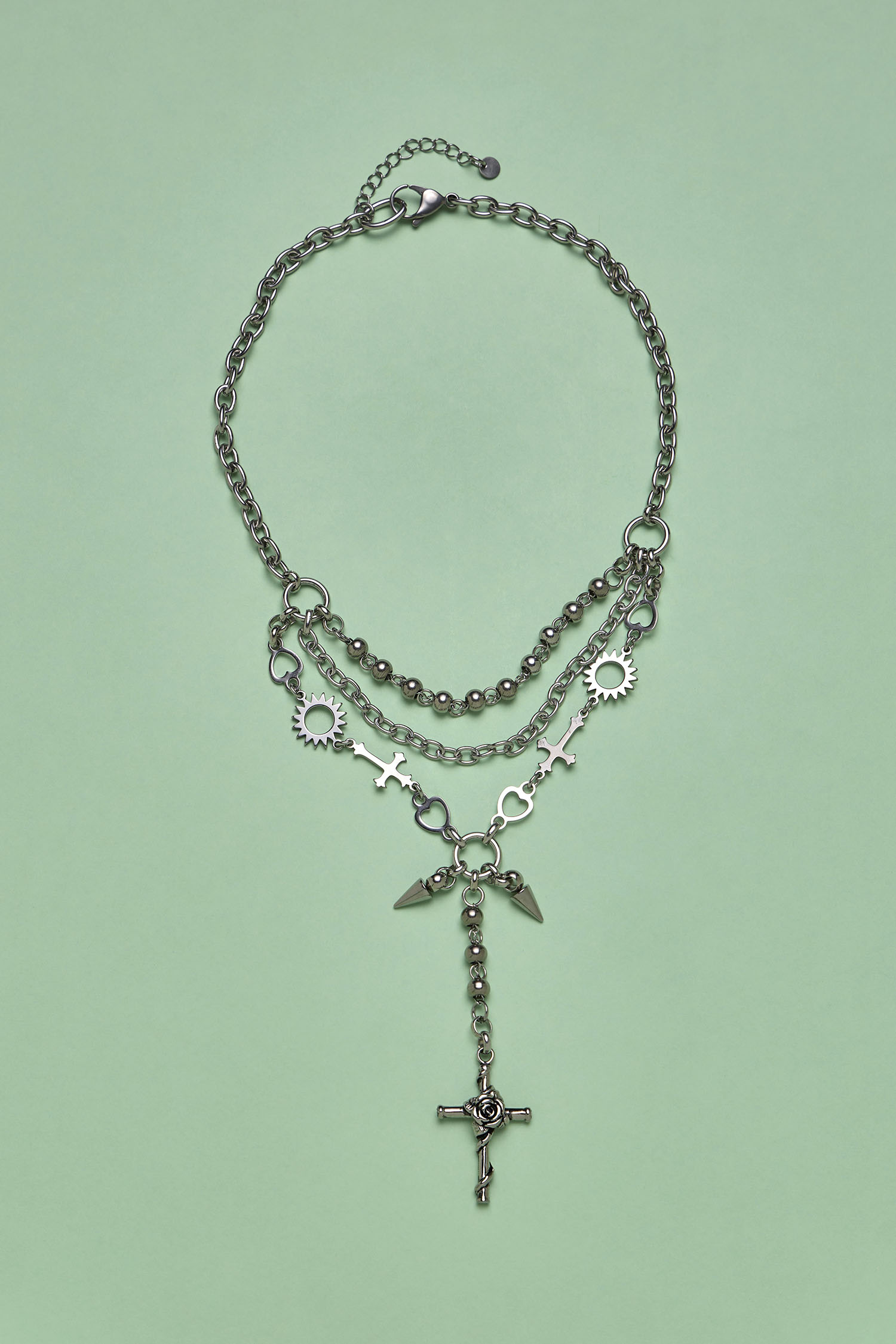 Collar Triple Rosario