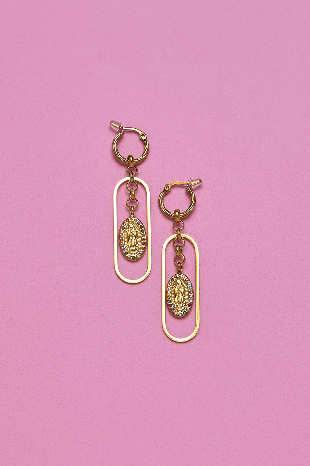 Pendientes Crystal Madonna