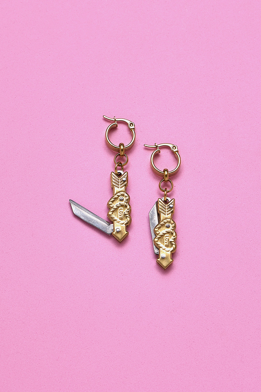 Pendientes Psycho M 2Hearts